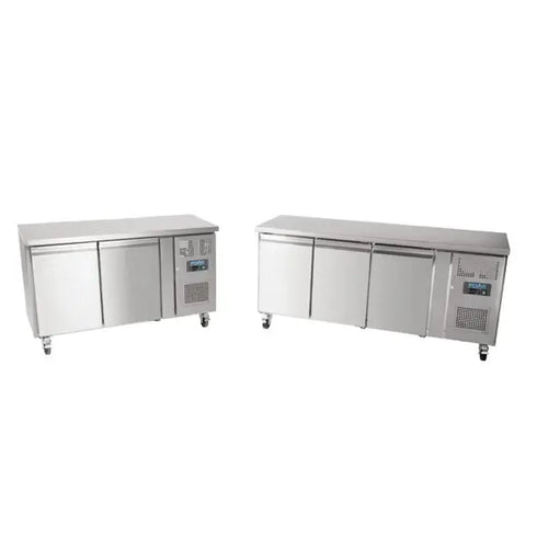 Polar U-Series 3 Door Counter Fridge 339Ltr G378-A